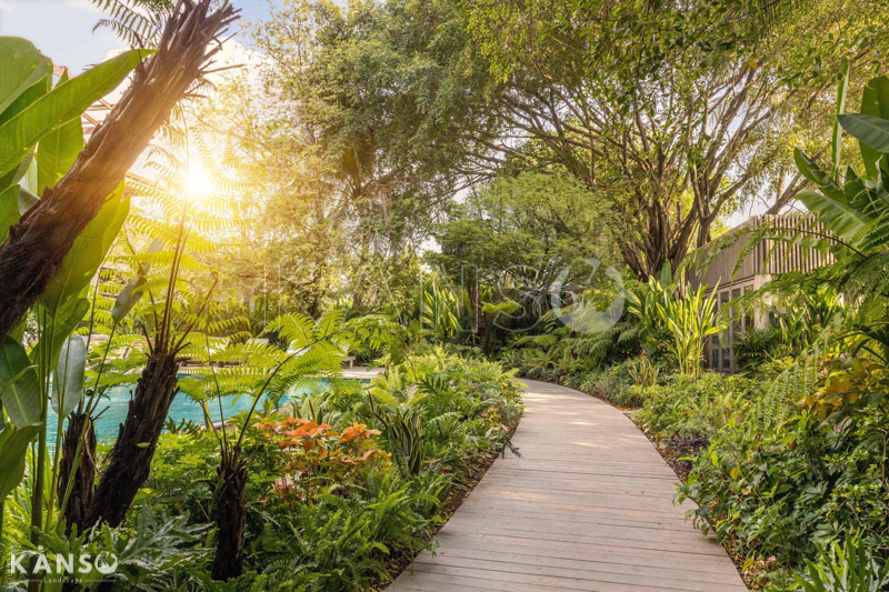 Khám phá phong cách vườn nhiệt đới - KANSO Landscape